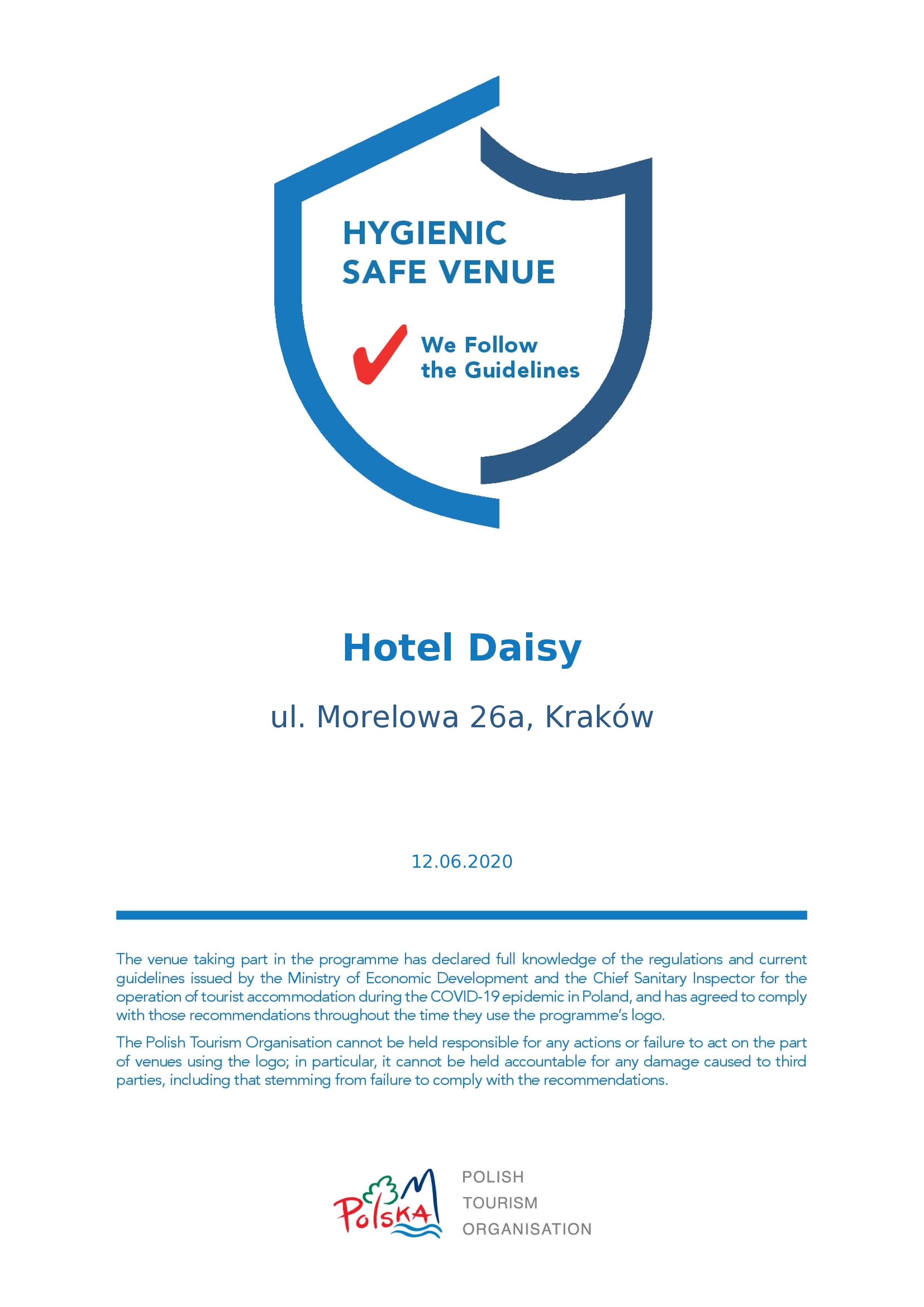 Daisy Superior Hotel Krakow Bagian luar foto